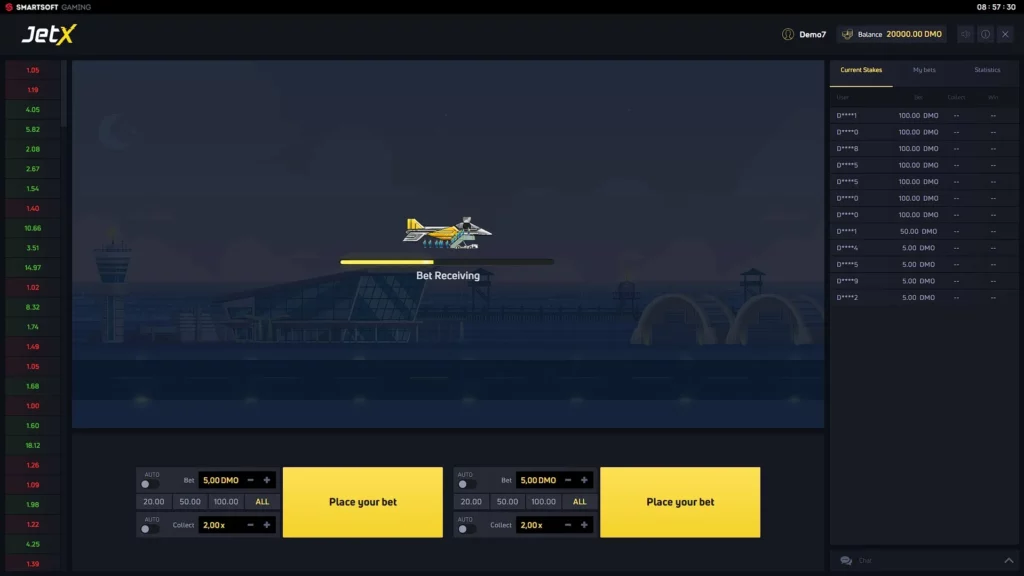 1xBet JetX Start New Game