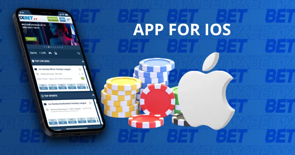 1XBet app for iOS devices